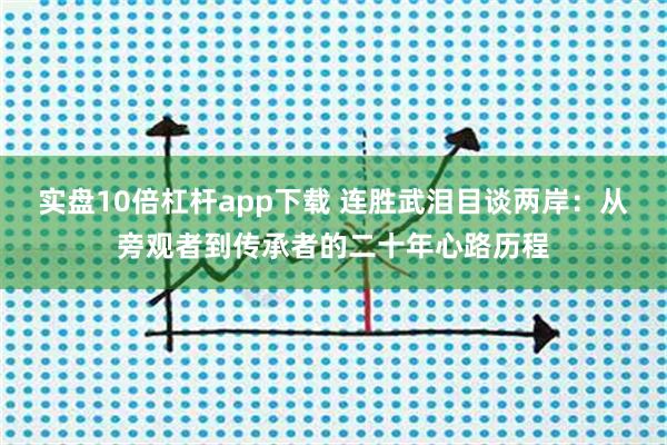 实盘10倍杠杆app下载 连胜武泪目谈两岸：从旁观者到传承者的二十年心路历程